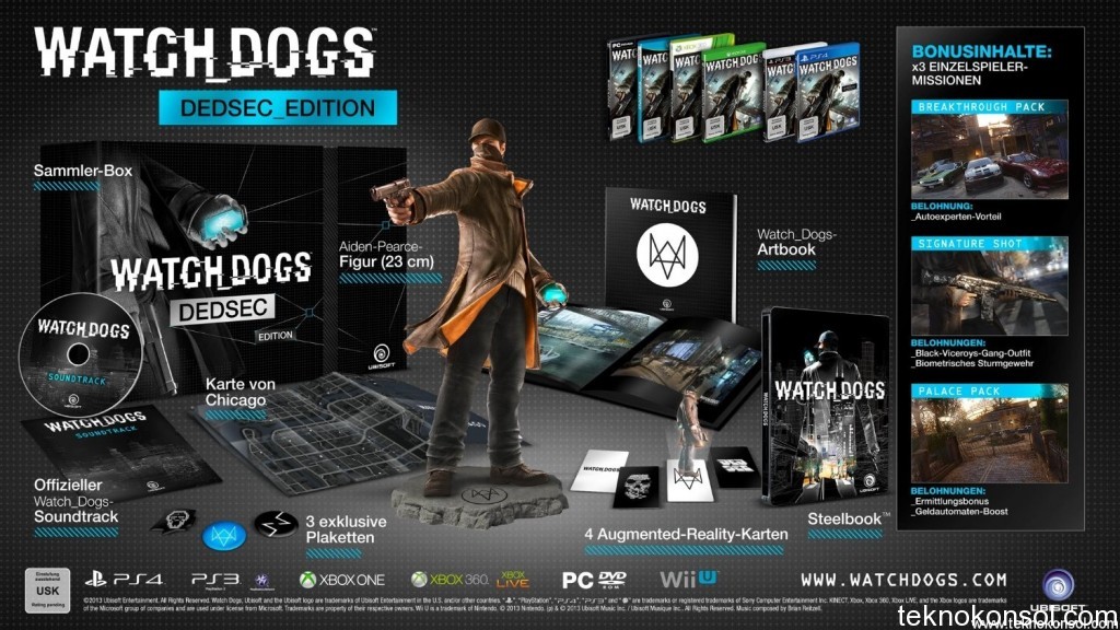 watch dogs dedsec edition